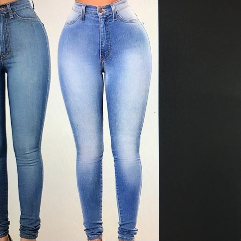 Fashion nova classic high waisted jeans